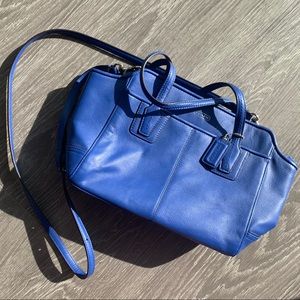 Gorgeous blue Coach purse